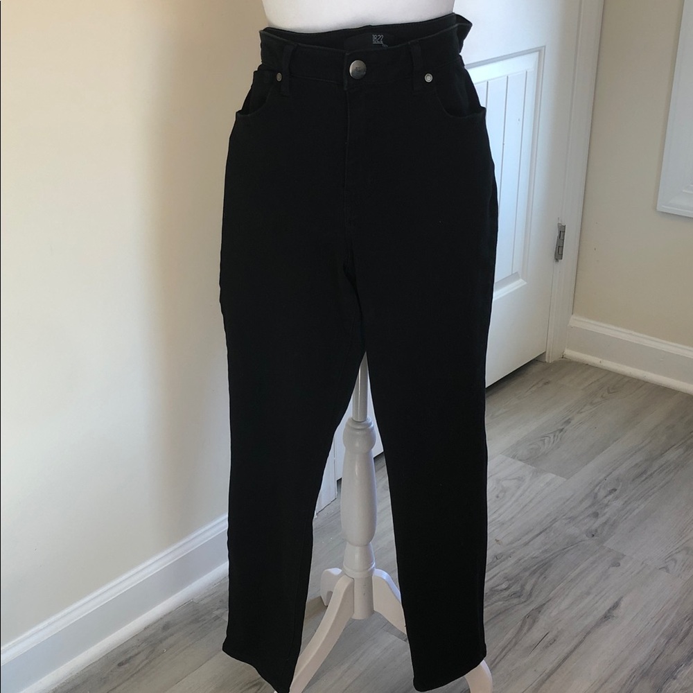 1822 Denim Women's Black Skinny Jeans